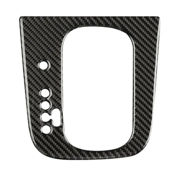 Carbon Fiber интериор модификация скоростна кутия Gear панел декорация стикер аксесоари за Scirocco