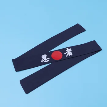 Японска лента за глава Лента за коса Суши готвач костюм Шапки Кухня Готвене Спорт Косплей