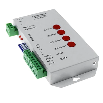 A50I 3X RGB LED контролер T1000S SD карта 2048Pixels контролер за WS2801 WS2811 WS2812B SK6812 LPD6803 DC5-24V