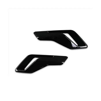 За Ford F150 F-150 2021 2022 2023 Fender Side Air Vent Outlet Cover Trim Декоративен стикер Аксесоари за кола - черен