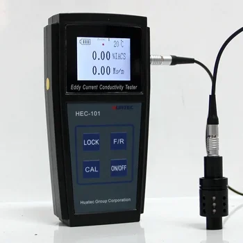 HEC-101 60KHz високо прецизно оборудване за изпитване на вихрови токове Цифров водомер за вихрови токове