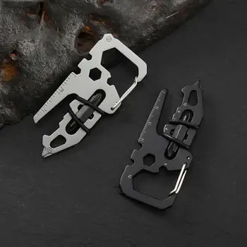 Multitool Key Durable Outdoor Camping Hexagon Wrench Card Anti-rust Multitool