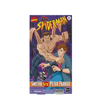 Pre Order Hasbro Marvel Legends Series Smythe VS Peter Parker VHS Animate 2-Pack Action Figures Collection Модел Играчка 6 инча