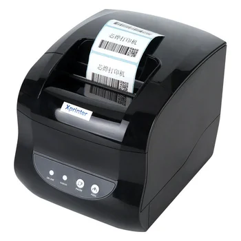 xp 365b 20-80mm Xprinter Desktop Receipt Thermal Barcode стикер Мобилен принтер за етикети с автоматично отстраняване