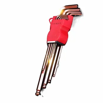  Подходящ за шестоъгълен гаечен ключ от легирана стомана Комплект L-образни инструменти за формоване на многофункционален комплект отвертки