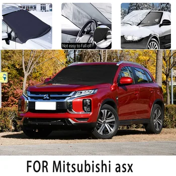 Автомобилна снежна покривка предно покритие за Mitsubishi asx авто топлоизолация сенник Антифриз вятър Аксесоари за кола за предотвратяване на замръзване