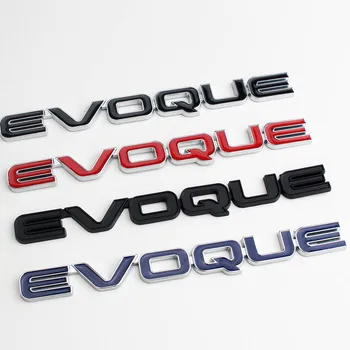 3d хром мат черен метал кола писма Evoque лого багажника емблема значка за земя Range Rover l551 l538 Evoque стикери аксесоари