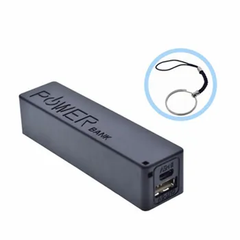 1PCS USB Power Bank Case Kit 18650 зарядно устройство за батерии DIY Box Shell Kit черен за Arduino