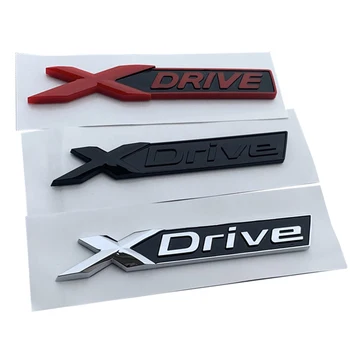 За BMW Xdrive емблема 320d 320i 530d 525d E60 F10 G20 аксесоари 3D кола задния багажник значка Xdrive стикер табелка Xdrive лого