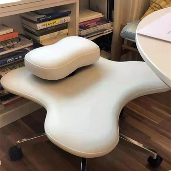 Нова седалка офис стол за кръстосани крака стол офис мебели ергономични коленичил поза дебела възглавница седалка стол