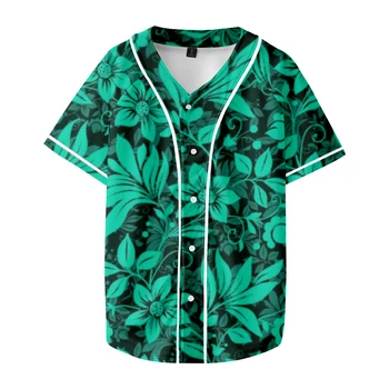 Хавай бейзболни тениски летни жени мъже мода случайни стил 34 яке