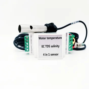 Slideway инсталация 4-20mA 0-5V 0-10V RS485 Modbus температура проводимост TDS соленост Сензор за мониторинг на качеството на водата