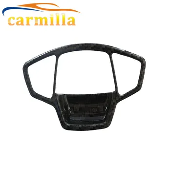 Carmilla Car Styling Interior Center Console Handbrake Button Cover Trim Стикери за Jeep Compass 2017 2018 Renegade 2015-2017