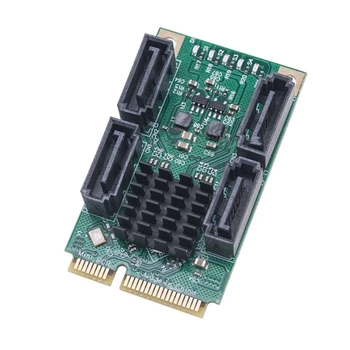 Разширете опцията за съхранение на устройства с мини PCIE към SATA3.0 конвертор 5.2x3cm P9JB