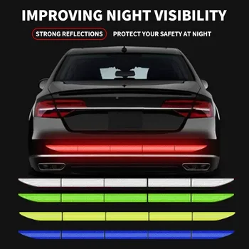Кола багажника рефлектор стикер аксесоари светлоотразителни лента за BMW Mini Cooper R56 R50 R53 F56 R60 2011 2012 2013 2018 2019