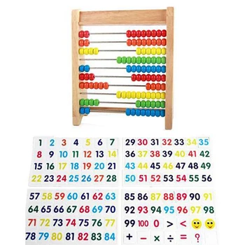 Детски аритметични учебни помагала Рамка за изчисление Abacus Образователен инструмент Рамка за преподаване