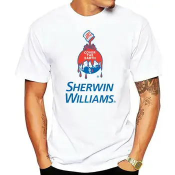 Класическа тениска с лого на Шеруин Уилямс Мъжка мода Tops Tee