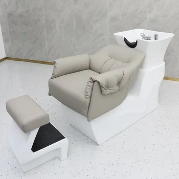 Beauty Shampoo Bed Luxury Lounge Фризьорски стилист Шампоан Легло за възрастни Adjust Cadeira Cabeleireiro Salon Furniture BL50SD