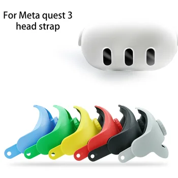 Регулируема лента за глава за глава за Meta quest 3 VR очила слушалки каска колан за мета куест3 Аксесоари за виртуална реалност