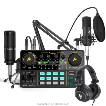 Maono Professional FM GLXD4 Beta87a Handheld Dynamic Mic Vocal Microfone Beta58a Безжичен микрофон GLXD4