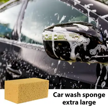 Мощно отстраняване на петна Гъба за автомивка Auto Soft Large Cleaning Honeycomb Thick Sponge Automotive All Purpose Измиване гъба