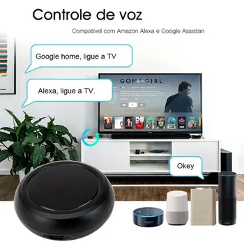 WIFI Tuya Smart IR дистанционно управление Универсален инфрачервен контролер за TV DVD AUD Smart Home Поддръжка Alexa Home