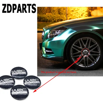 ZDPARTS 4X 56mm WRC кола гума колело център главина капачка капак стикер за Suzuki Grand Vitara Swift SX4 Mitsubishi ASX Audi A 4 Fiat