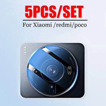 за Xiaomi Mi 12 Ultra 12s 11 Lite 12t 11t 10t Poco X3 X4 M3 M4 M5s F4 F3 Redmi Note 11 10 Стъклен калъф за протектор на обектива на камерата