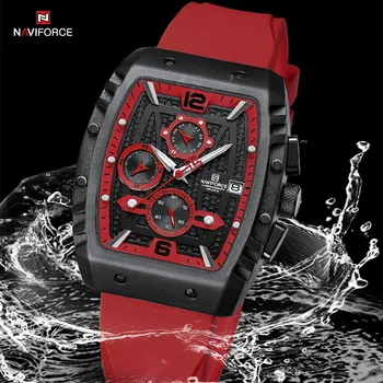 2023 Бизнес мъжки водоустойчив хронограф часовник Fshion дизайн NAVIFORCE Нови мъжки луксозни часовници Ежедневни спортни кварцови ръчни часовници