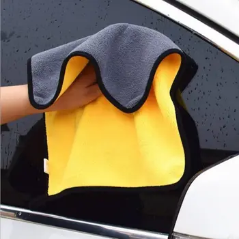 Микрофибърна кърпа за почистване Сгъсти мека кърпа за сушене Измиване на тялото на автомобила за Chevrolet Cruze Aveo Captiva Trax Epica Sail Orlando La