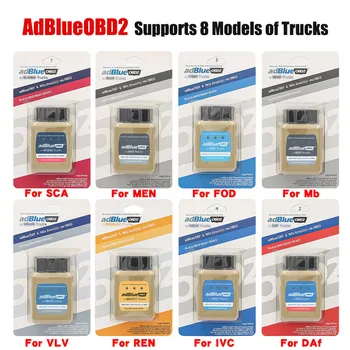 AdBlueOBD2 емулатор за камион OBD OBDII кутия интерфейс за Scania за DAF за Renault NOx Ad син емулатор за IVECO за Volvo