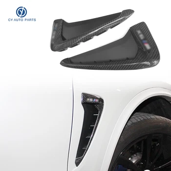 За BMW X6 F16 Аксесоари за автомобилни декори от въглеродни влакна Декоративен страничен калник