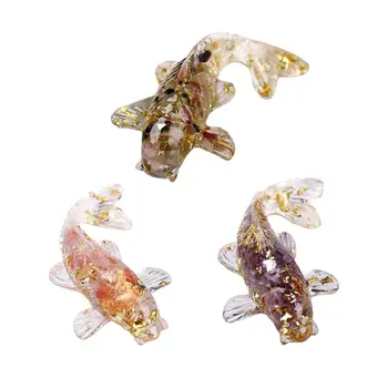 Lucky Fish фигурка симулация животински играчка китайски Фън Шуй колекционерство