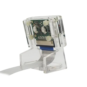 Ov5647 Мини камера акрилен държач прозрачен уеб камера скоба за Raspberry Pi 3 камера