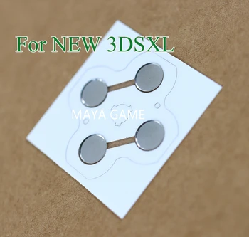 OCGAME 2бр / партида високо качество метал проводим fIlm D-Pad електро комплект ABXY бутони за нови 3DSXL 3DSLL 3DS XL LL