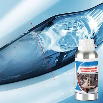 Автомобилно течно керамично палто Автомобилни фарове полски и надраскване отстраняване агент превозно средство керамично супер хидрофобно стъкло покритие