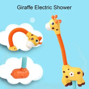Бебешка играчка за баня Интересна анти-деформирана прекрасна картонена жирафска детска душ играчка за деца