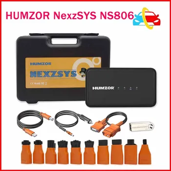 100% оригинален HUMZOR NexzSYS NS806 Поддръжка на инструменти за диагностика на камиони Windows System 18 Специални функции