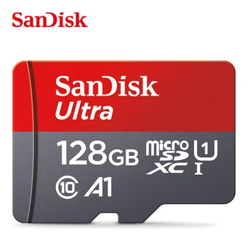 100% оригинална Sandisk Micro SD карта 128GB Class10 Flash TF карта 128GB карта с памет 128gb memoria диск за samrtphone и настолен компютър