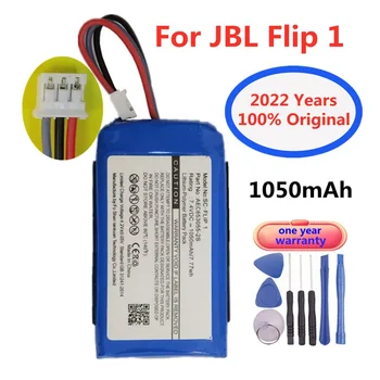 Нова оригинална CS-JMD110SL AEC653055-2S 1050mAh резервна батерия за JBL Flip 1 Flip1 безжична Bluetooth високоговорителна батерия + Инструменти