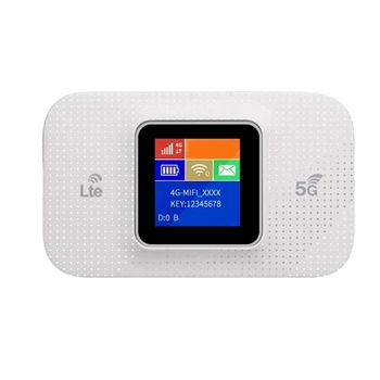 4G MIFI преносим Wifi рутер цветен дисплей 150M 3000Mah със слот за SIM карта Преносим рутер кола Hotspot резервни части
