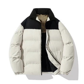 Мъже Жени Улично облекло Хип-хоп палто Мъжко палто с качулка Парки Топло сгъстено модно палто Извънгабаритни зимни ежедневни якета Мъжки топли парки