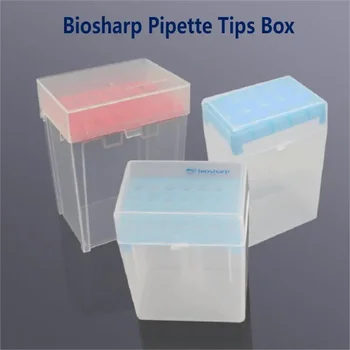 Biosharp 15-Well Tip Box Lab Pipette Tip Box Автоклав за многократна употреба Лабораторно оборудване Капкомер случаи Налични са няколко размера