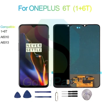 За ONEPLUS 6T LCD дисплей екран 6.41