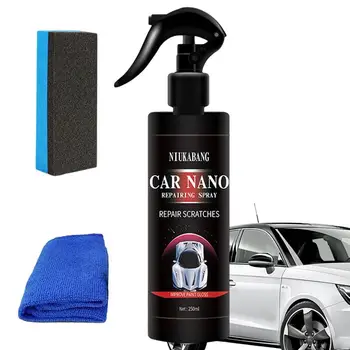 Quick Coat Liquid Nano Ceramic Car Coating Kit Auto Paint Polish Wax Spray Hydrophobic Anti Scratch Protect Detailing Care Film
