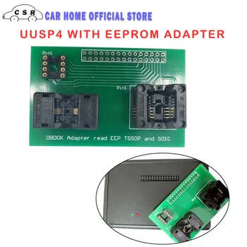 Оригинален UUSP4 с EEPROM адаптер за UPA USB V1.3 програмист ECU чип тунинг сериен автомобил диагностичен инструмент високо качество