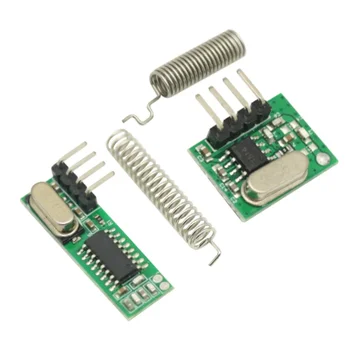 1PCS 433 Mhz RF приемник и предавател модул 433Mhz Дистанционни управления за Arduino модул съвет
