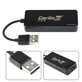 1pc Car Lin Kit Безжичен USB Carplay 7.8x3.2x1.3cm За Android системен екран Мултимедия Wifi Connect Поддръжка Авто електроника