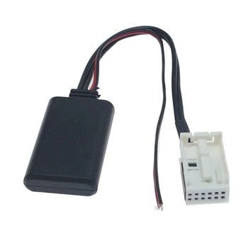 Car AUX-in Wire 12Pin Radio Bluetooth-съвместим кабел Аудио система Компонент съвместим с Peugeot 207 Citroen