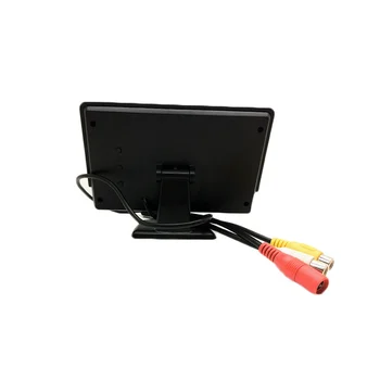 4.3Inch LCD монитор за обратно виждане Кола Камера за задно виждане Комплект за система за паркиране на заден ход Водоустойчив нощен преглед Заден ход Backup